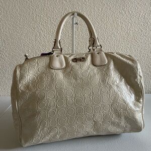 Ferragamo large Boston bag